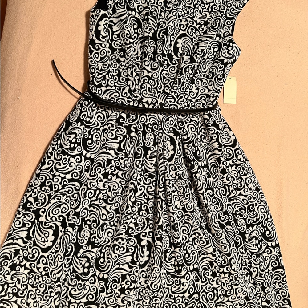 COPY - Coldwater Creek Mosaic Ponte Dress